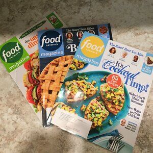 Food Network Magazines - Set of 3 - NEW!